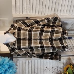 American Eagle womans flannel shirt